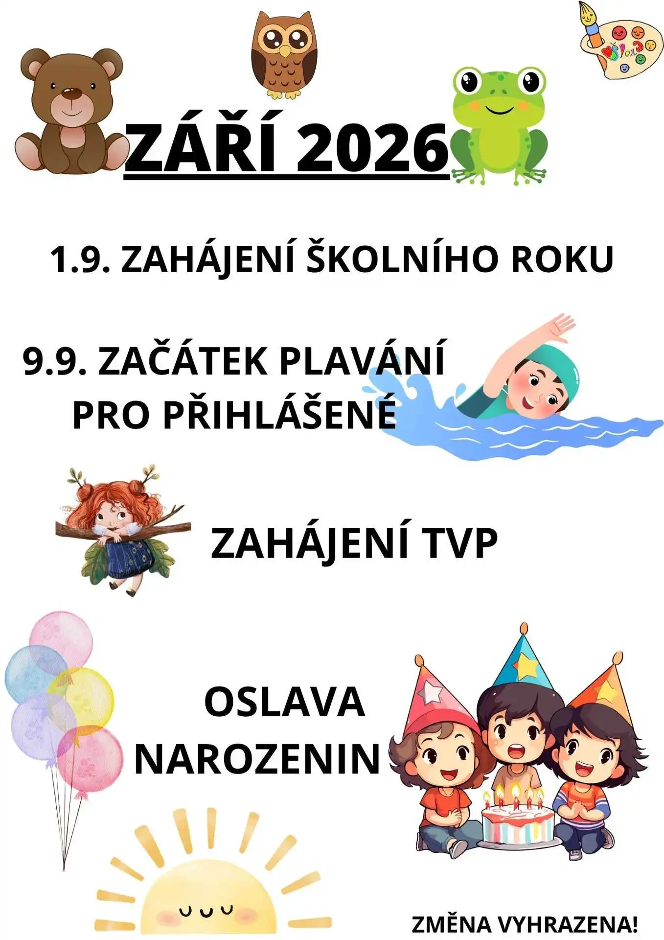 AKCE ZÁŘÍ 2026